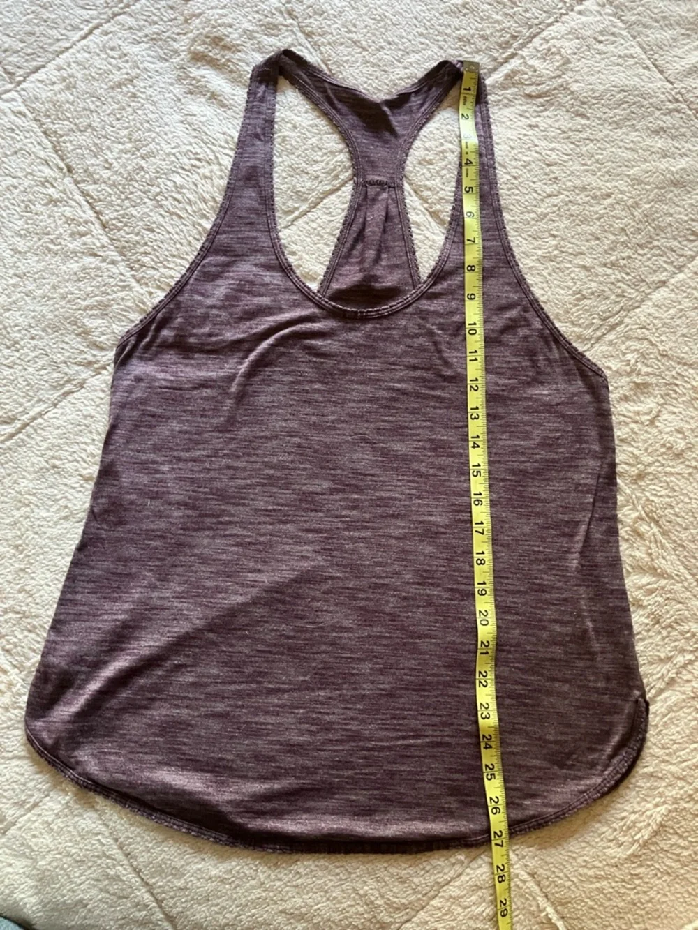 🍋lululemon athletica - Women’s Heather Purple Racerback Tank Top - Picture 6 of 6